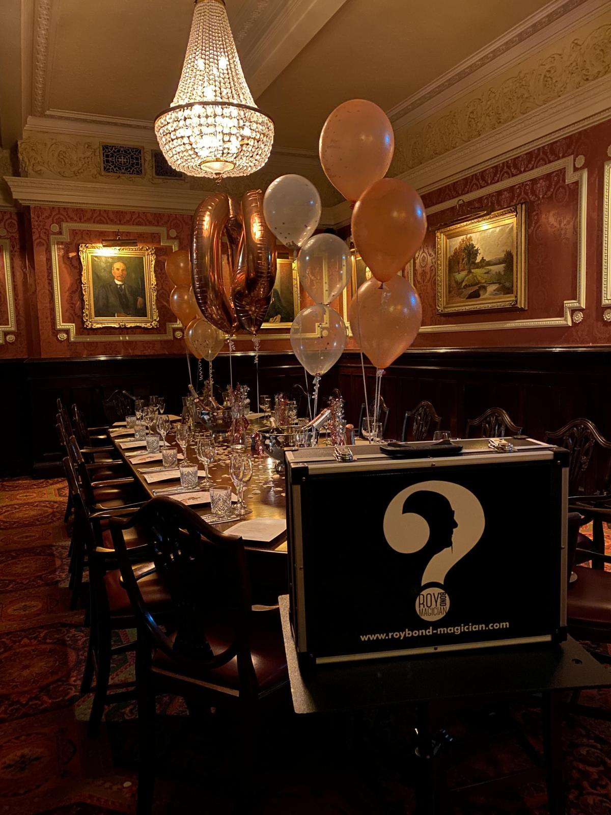 Private party magic